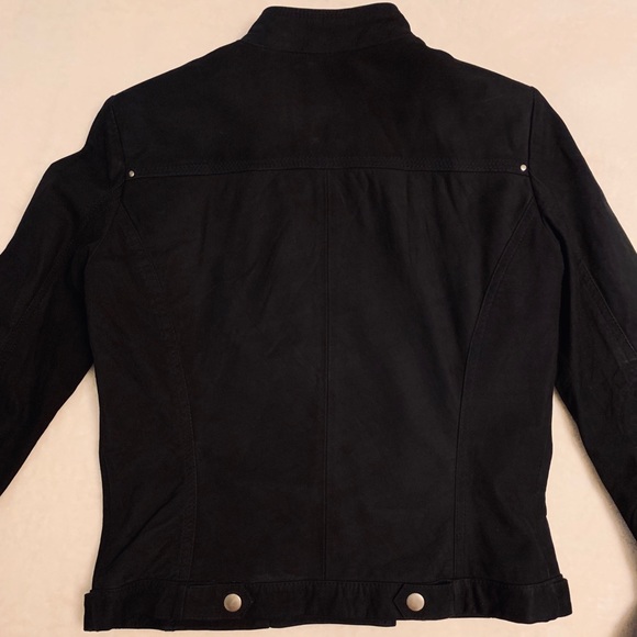 Zara Suede Moto Jacket - Picture 3 of 8